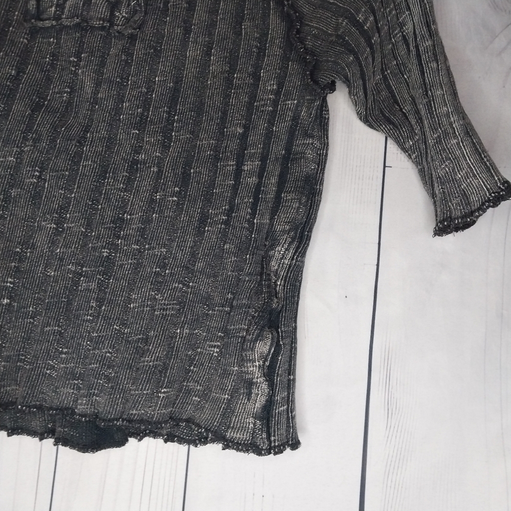 We The Free Meant to Be Ribbed Knit Short Sleeve Cropped Top Cotton Size S - Picture 11 of 12